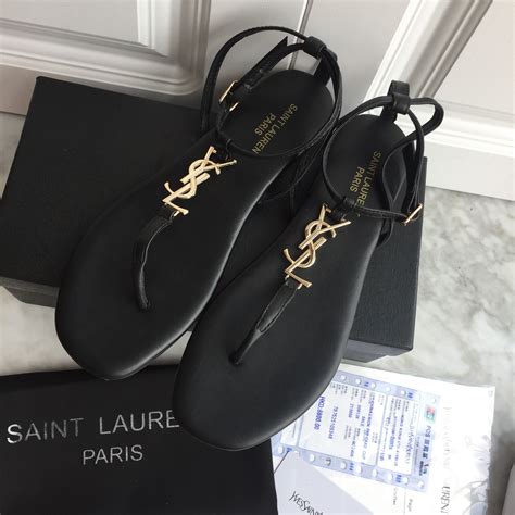 ysl flats shoes